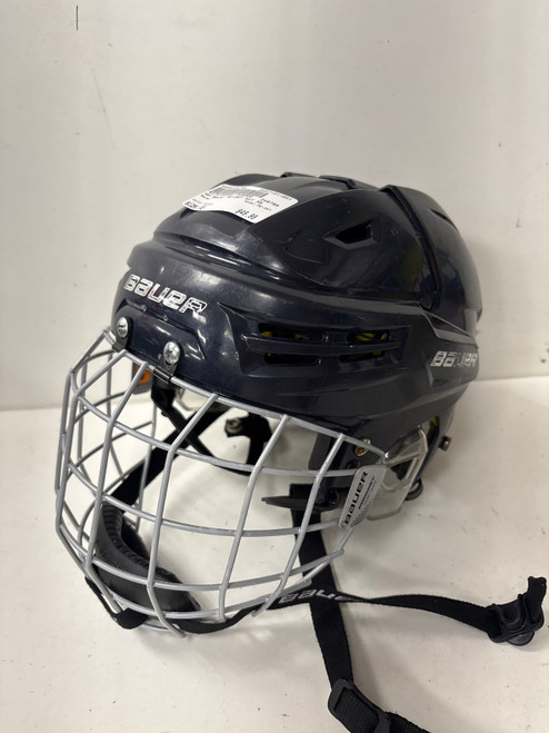 Vist Large View of Product Image Which is Used Bauer RE-AKT Helmet Cage Combo Black XS