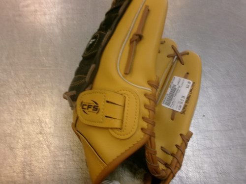 Vist Large View of Product Image Which is Used Franklin FIELDMASTER BB/SB Glove RH Throw Tan 12 1/2"