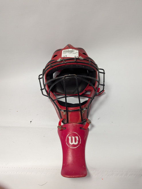 Vist Large View of Product Image Which is Used BoomBah CATCHERS HELMET Catchers Helmet w/Mask Red MD
