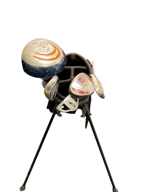 Vist Large View of Product Image Which is Used ASSORTED KIDS GOLF SET Jr Package Set RH Red 5 Piece