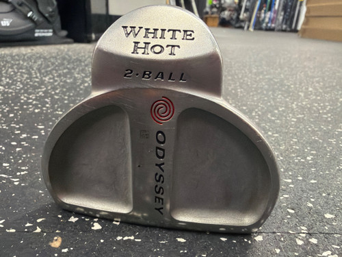 Vist Large View of Product Image Which is Used Odyssey 2 BALL WHITE HOT Mens Putter RH