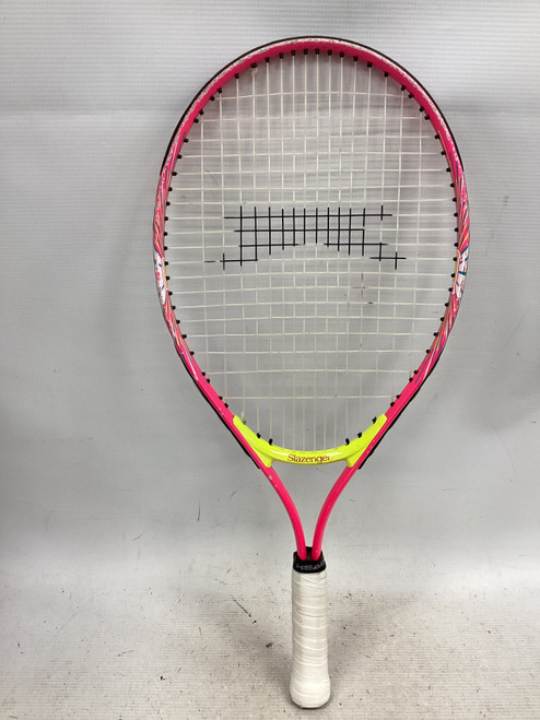 Vist Large View of Product Image Which is Used Slazenger ACE 23 Girls Tennis Racquet Pink 23"