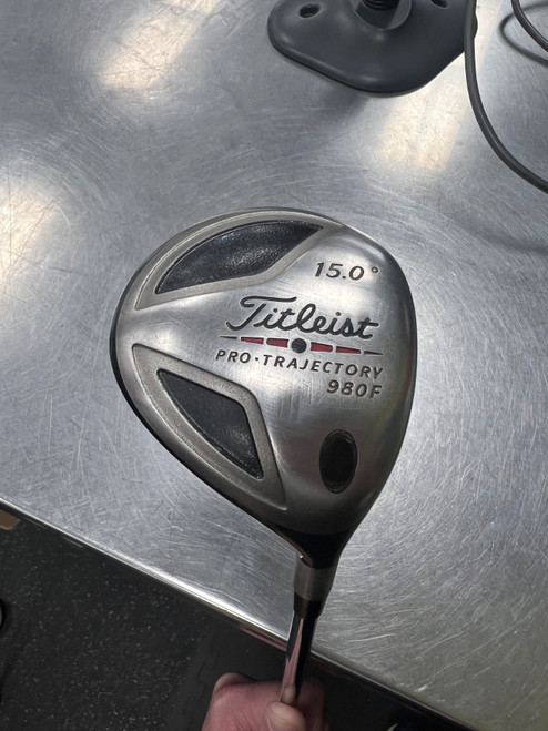 Vist Large View of Product Image Which is Used Titleist 980F Mens Fairway Wood RH 3 Wood