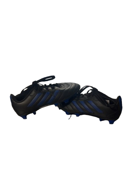 Vist Large View of Product Image Which is Used Adidas Soccer Cleats Black Youth 13.5