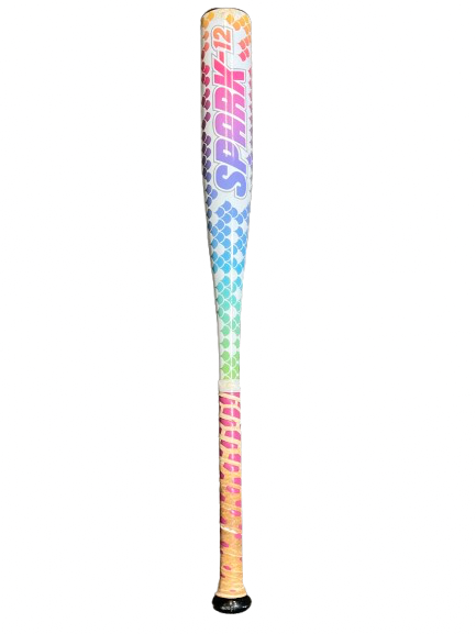 Vist Large View of Product Image Which is Used RIP-IT SPARK 25IN -12 WHITE BB/SB Fastpitch Bat 25"