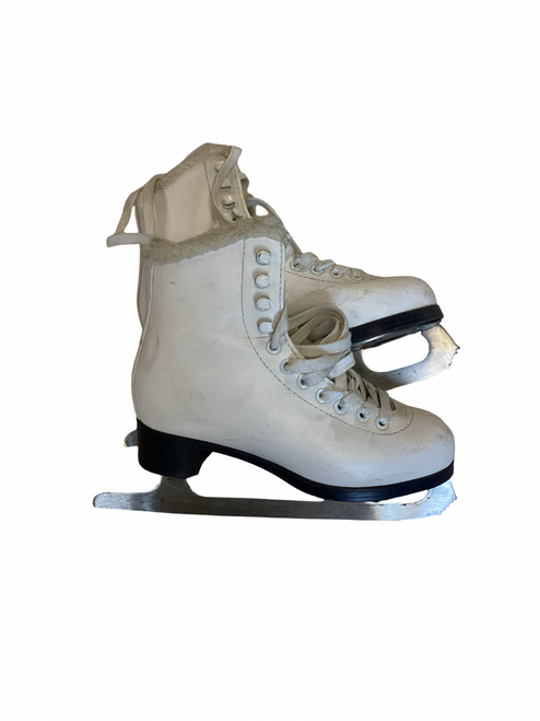 Vist Large View of Product Image Which is Used Jackson CAMEO Girls Figure Skate White Junior 03