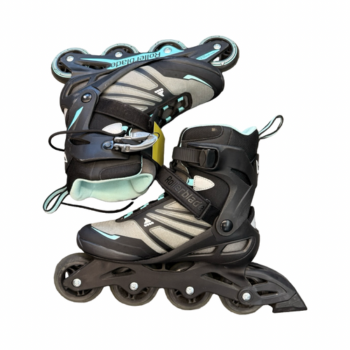 Vist Large View of Product Image Which is Used Rollerblade ZETRABLADE Senior Rec Fitness Skates Black Senior 8
