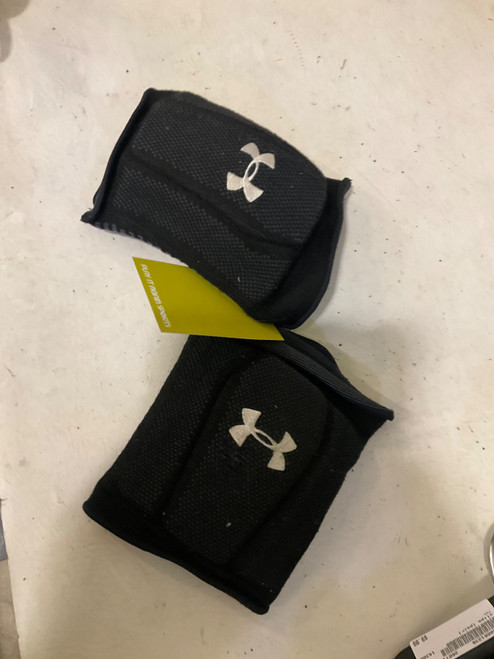 Vist Large View of Product Image Which is Used Under Armour VB Knee Pads Black