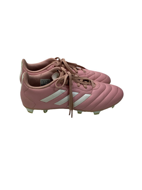 Vist Large View of Product Image Which is Used Adidas Soccer Cleats Pink Senior 7