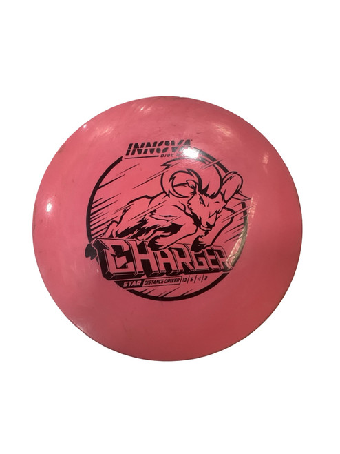 Vist Large View of Product Image Which is Used Innova STAR CHARGER Disc Golf Driver Pink