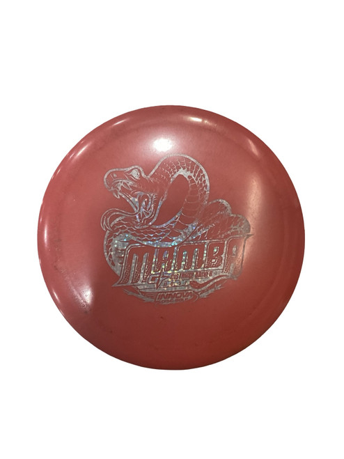 Vist Large View of Product Image Which is Used Innova G STAR MAMBA Disc Golf Driver Red