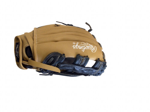 Vist Large View of Product Image Which is Used Rawlings PLAYMAKER BB/SB Glove RH Throw Black 11 1/2"