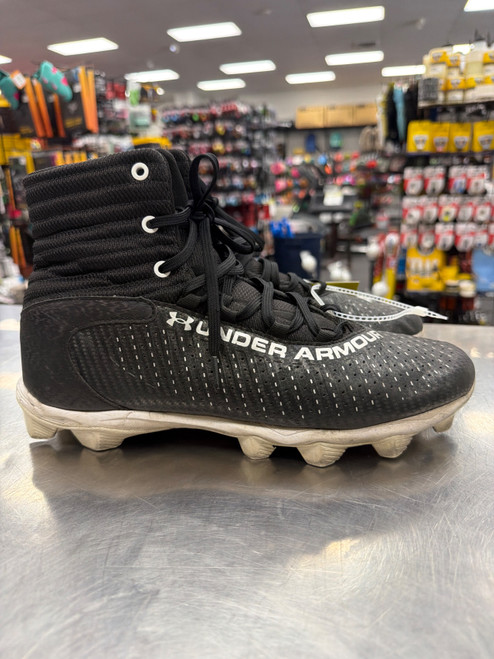 Vist Large View of Product Image Which is Used Under Armour HIGHLIGHT FRAN RM 2.0 Adult FB Cleats Black Senior 12