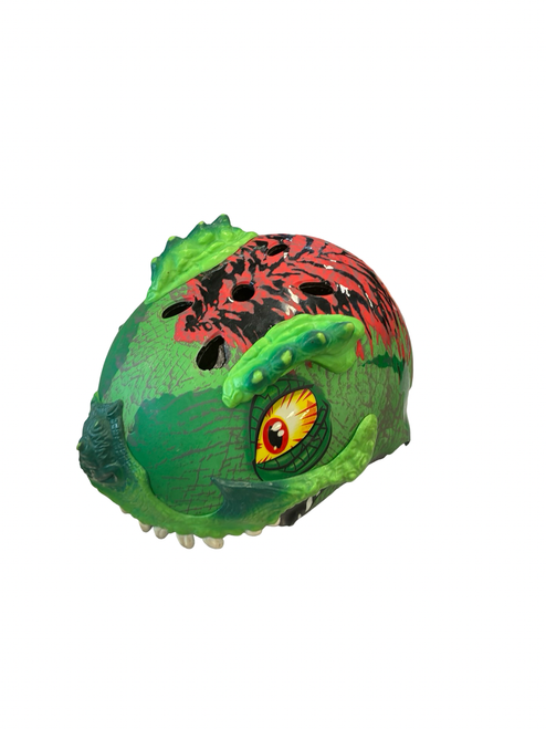 Vist Large View of Product Image Which is Used TREX RAWR Bike Helmet Green MD