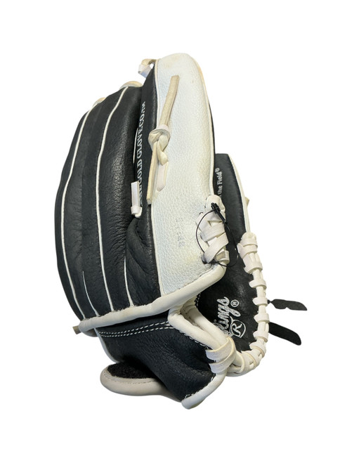 Vist Large View of Product Image Which is Used Rawlings HFP125HBW BB/SB Glove LH Throw Black 12 1/2"