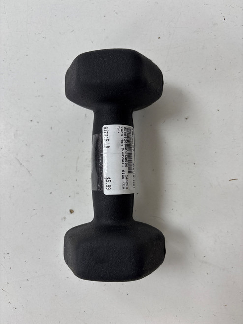 Vist Large View of Product Image Which is Used York Hex Dumbbell (Each) 6 lb