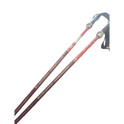 Vist Large View of Product Image Which is Used PEEL SKI POLES Mens DH Ski Pole Red 150 cm / 59 in