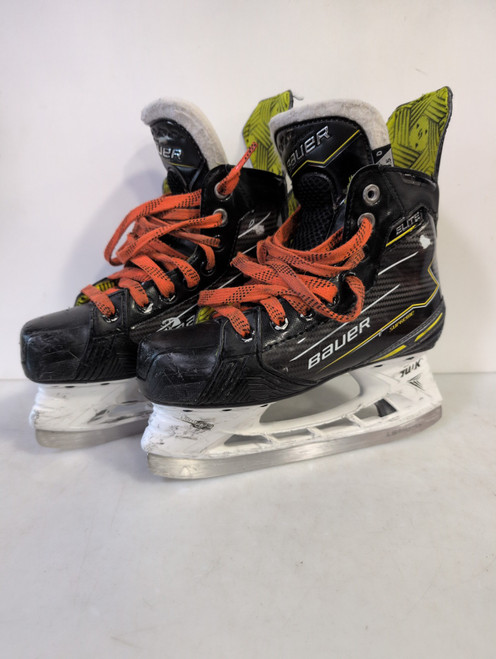 Vist Large View of Product Image Which is Used Bauer SUPREME ELITE Junior Hockey Skate Junior 03.5