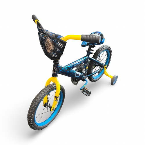 Vist Large View of Product Image Which is Used Dynacraft JURASSIC WORLD Training Wheel Bike Boys Royal Blue 16"
