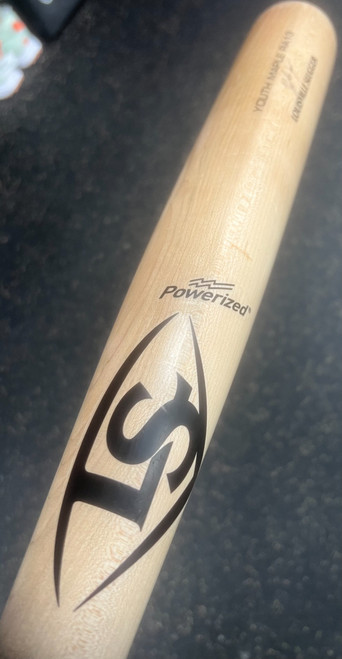 Vist Large View of Product Image Which is Used Louisville Slugger PRIME BB/SB Wood Bat 31"
