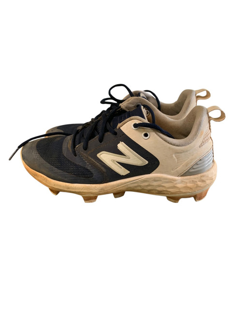Vist Large View of Product Image Which is Used New Balance FRESH FOAM BB/SB Cleats Navy Blue Youth 07.5