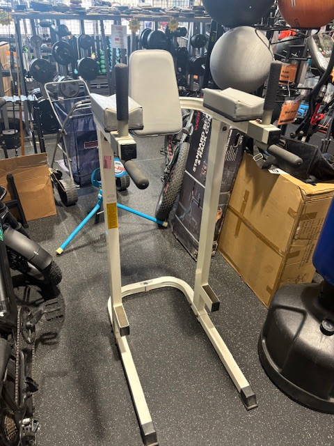 Vist Large View of Product Image Which is Used Tuff Stuff VKR-41 VKR Vertical Knee Raise / Dip Station