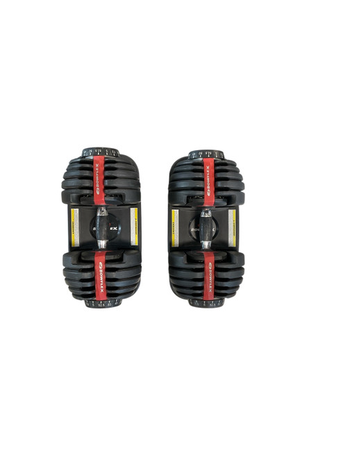 Vist Large View of Product Image Which is Used Bowflex Adj Dumbells 5~52lbs