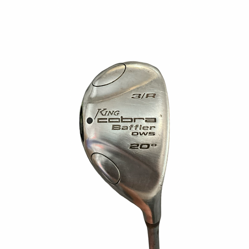 Vist Large View of Product Image Which is Used Cobra KING COBRA BAFFLER DWS 3/R Mens Hybrid Club RH 3 Hybrid