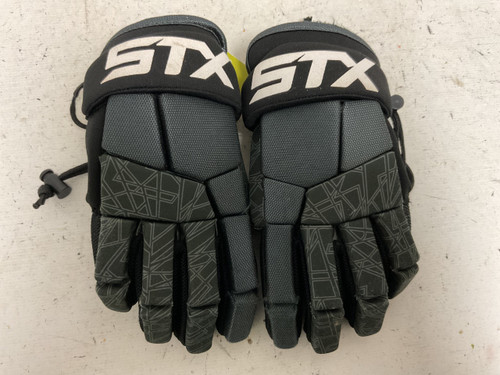 Vist Large View of Product Image Which is Used STX STALLION 75 Lacrosse Gloves Mens Black MD