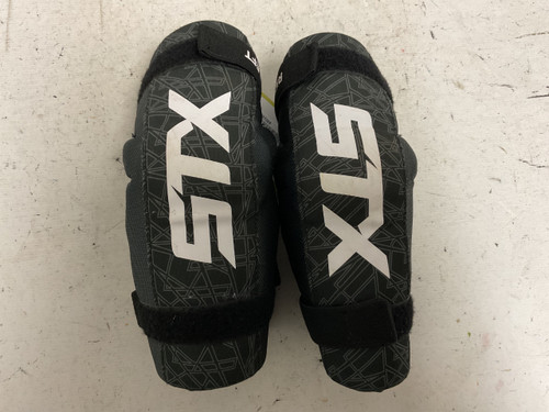 Vist Large View of Product Image Which is Used STX STALLION 75 Lacrosse Arm Pads/Guards Black MD