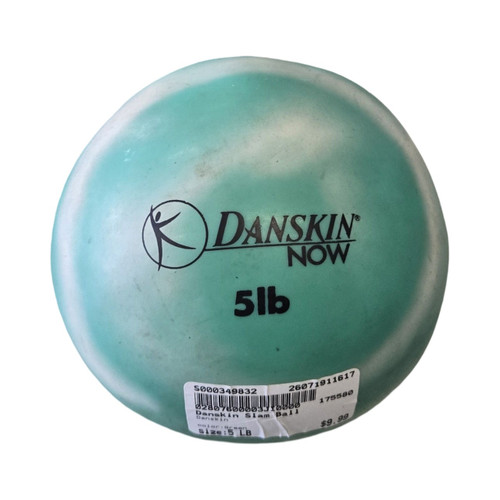 Vist Large View of Product Image Which is Used Danskin Slam Ball Green 5 lb