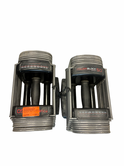 Vist Large View of Product Image Which is Used PowerBlock Adj Dumbbells 5-50 LB