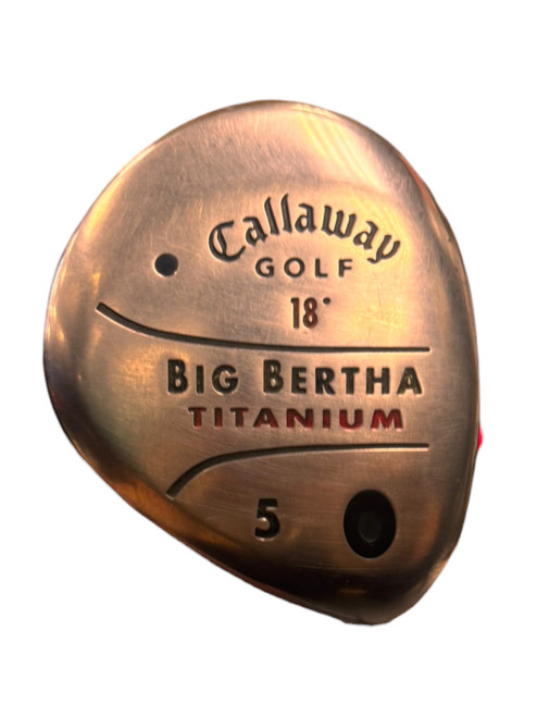 Vist Large View of Product Image Which is Used Callaway BIG BERTHA TITANIUM Mens Fairway Wood RH 5 Wood