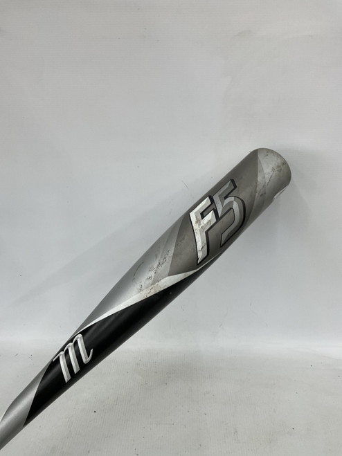 Vist Large View of Product Image Which is Used Marucci F5 SILVER BB/SB USSSA 2 3/4 Bat 31"