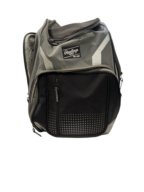 Vist Large View of Product Image Which is Used Rawlings BACK PACK BB/SB Player Backpack Black