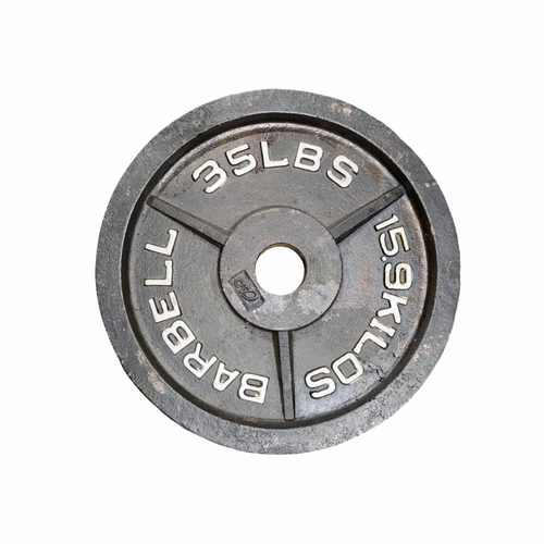 Vist Large View of Product Image Which is Used Olympic Plate (Each) 35 lb
