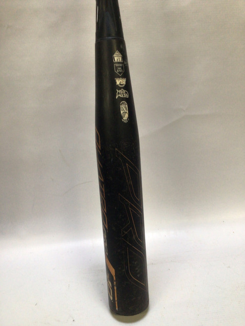 Vist Large View of Product Image Which is Used Rawlings QUATRO PRO BB/SB Fastpitch Bat 30"