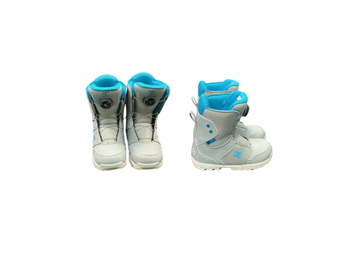 Vist Large View of Product Image Which is Used DC Shoes BOA Girls Snowboard Boots Grey Junior 05