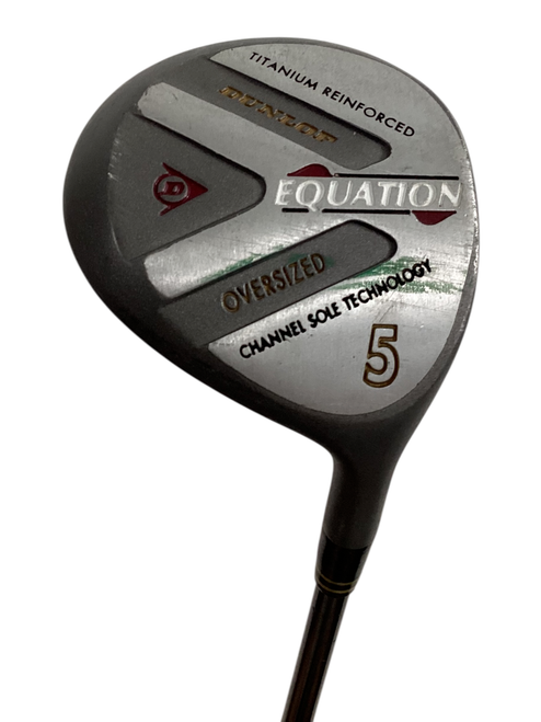 Vist Large View of Product Image Which is Used Dunlop EQUATION Mens Fairway Wood RH 5 Wood