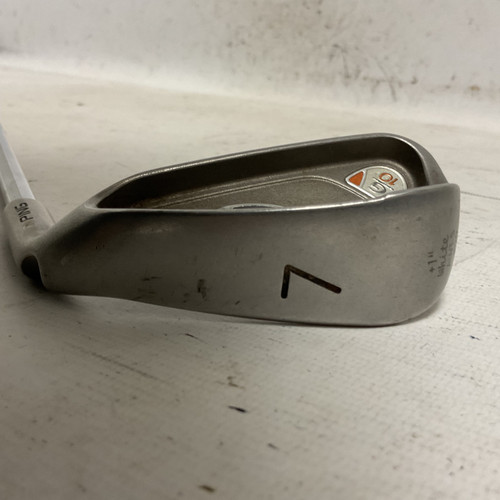 Vist Large View of Product Image Which is Used Ping G10 WHITE DOT Mens Individual Iron RH 7 Iron