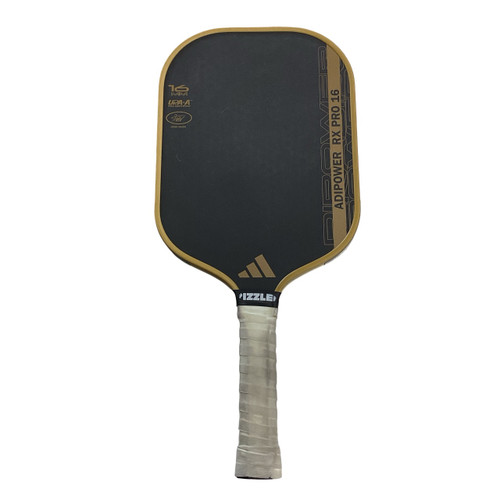 Vist Large View of Product Image Which is Used Adidas ADIPOWER RX PRO 16 Pickleball Racquet Black