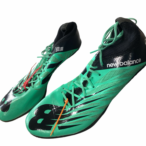 Vist Large View of Product Image Which is Used Nike Track & Field Cleats Adult Teal Senior 11