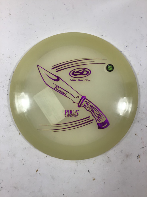 Vist Large View of Product Image Which is Used Lone Star Disc BOWIE GLOW Disc Golf Driver White 171g