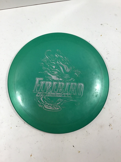 Vist Large View of Product Image Which is Used Innova G STAR FIREBIRD Disc Golf Driver Green 172g
