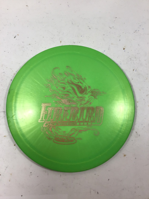 Vist Large View of Product Image Which is Used Innova G STAR FIREBIRD Disc Golf Driver Green 173g