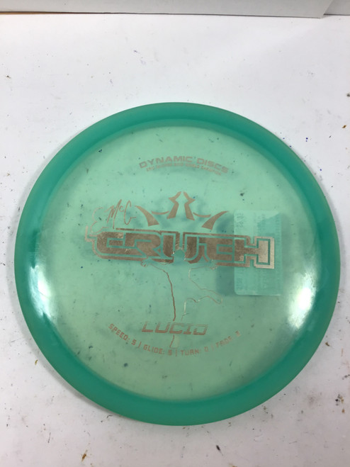 Vist Large View of Product Image Which is Used Dynamic Discs LUCID TRUTH Disc Golf Mid Range Turquoise 177g