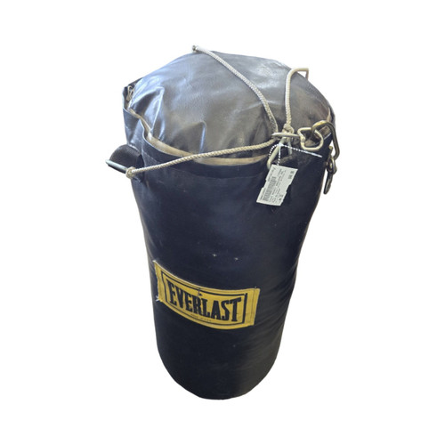 Vist Large View of Product Image Which is Used Everlast 50LB HEAVY BAG Boxing Heavy Bag Black 50 lb