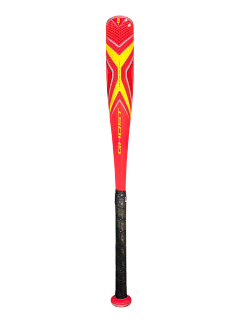 Vist Large View of Product Image Which is USED 2019 EASTON GHOST X HYPERLITE 25/12 -13 USA TBALL BASEBALL BAT