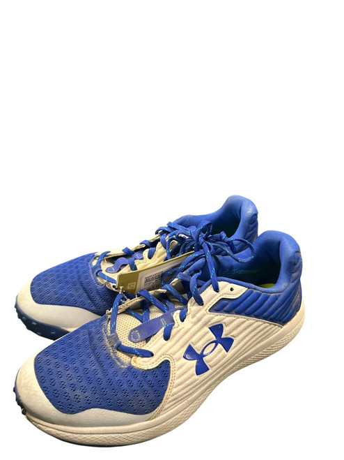 Vist Large View of Product Image Which is Used Under Armour YARD BB/SB Cleats Grey Senior 11