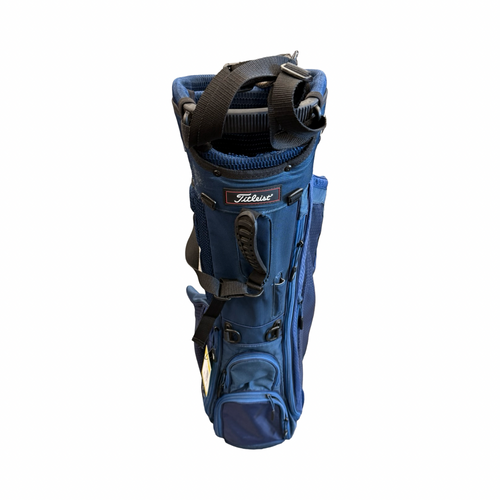 Vist Large View of Product Image Which is Used Titleist 3-WAY Mens Stand Bag Navy Blue